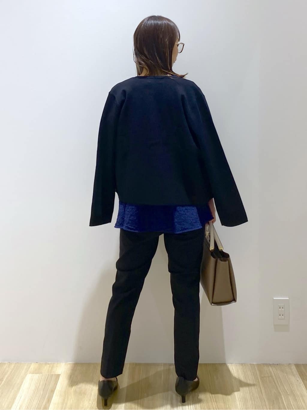 えりさんの「OPAQUE.CLIP｜《SS-LLサイズ》ハイストレッチイージースティックパンツ【洗濯機洗い可】」を使ったコーディネート