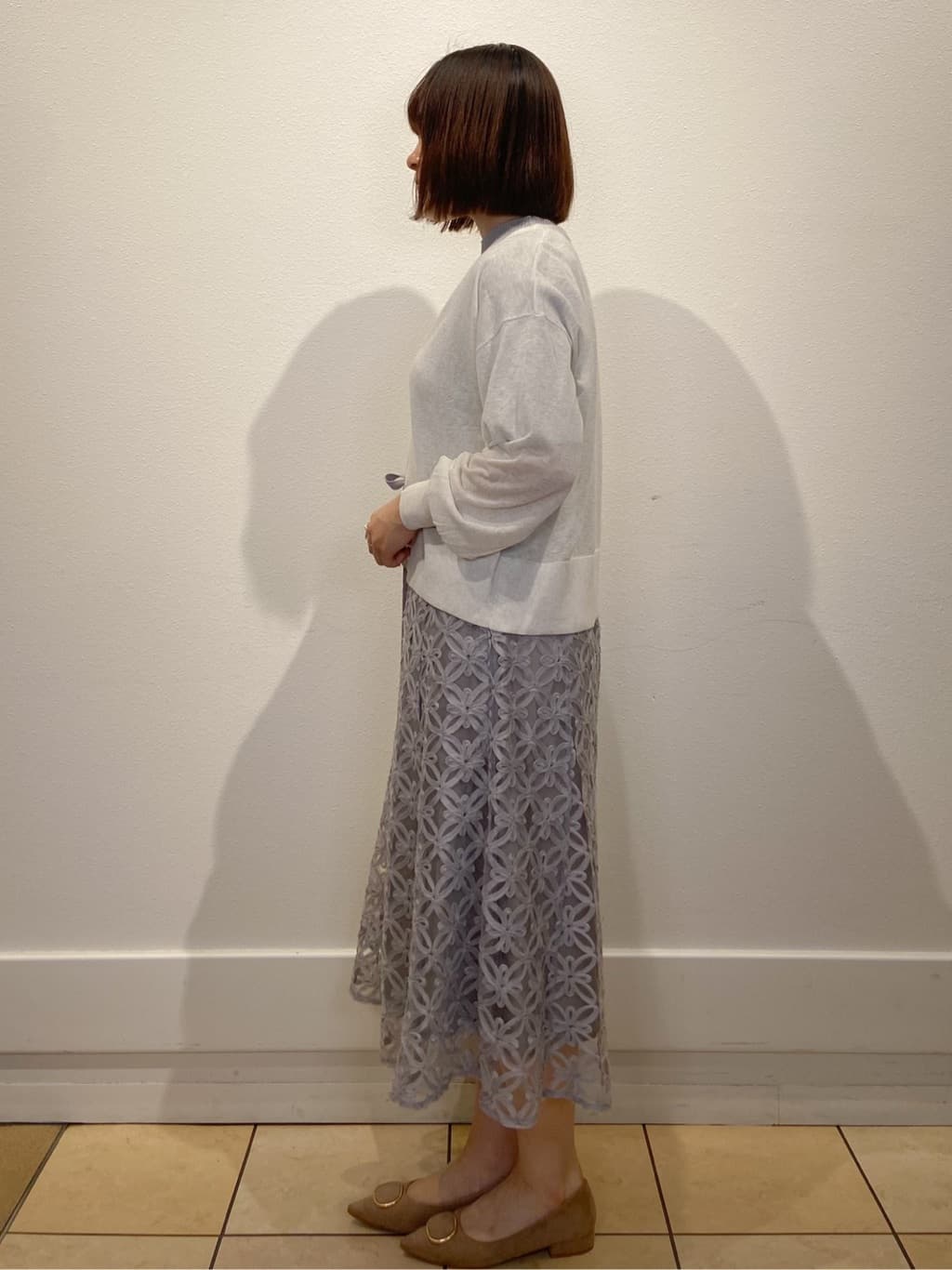 kimiさんの「index｜《5色展開》コンパクトショートカーディガン【洗濯機洗い可】」を使ったコーディネート