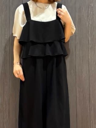 meiさんの「SHOO･LA･RUE｜【ひんやり/洗濯後しわになりにくい】リブ切り替えドルマンブラウス」を使ったコーディネート