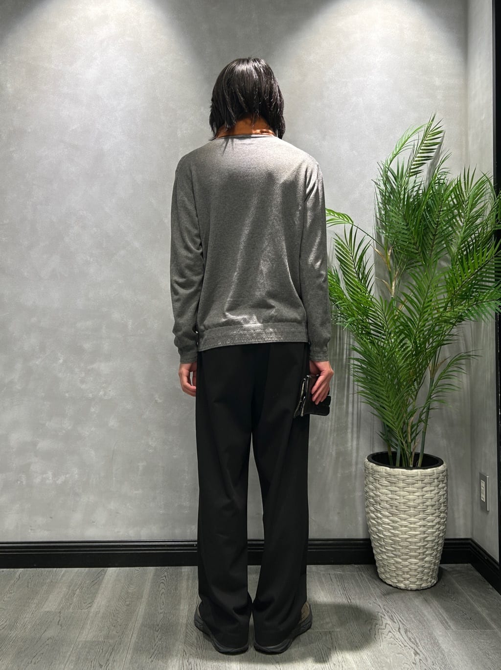 ruiさんの「TAKEO KIKUCHI｜カシミヤブレンド ビーバー調ピンヘッドスタンドカラーコート」を使ったコーディネート