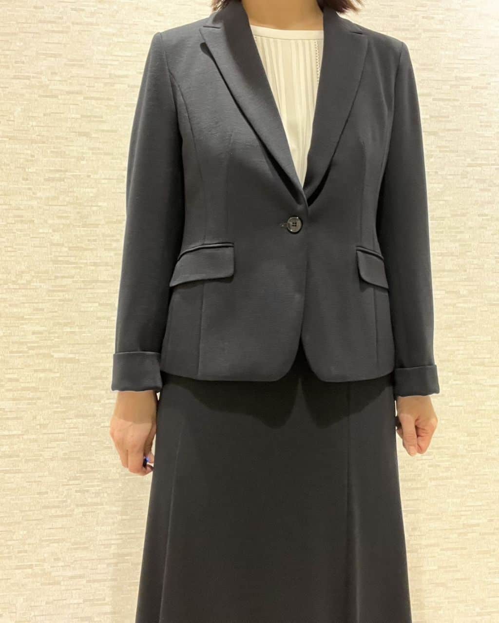 marikoさんの「Reflect｜【SS-4Lサイズ】匠ジャケット／ベーシックテーラード／WEB先行カラーあり」を使ったコーディネート