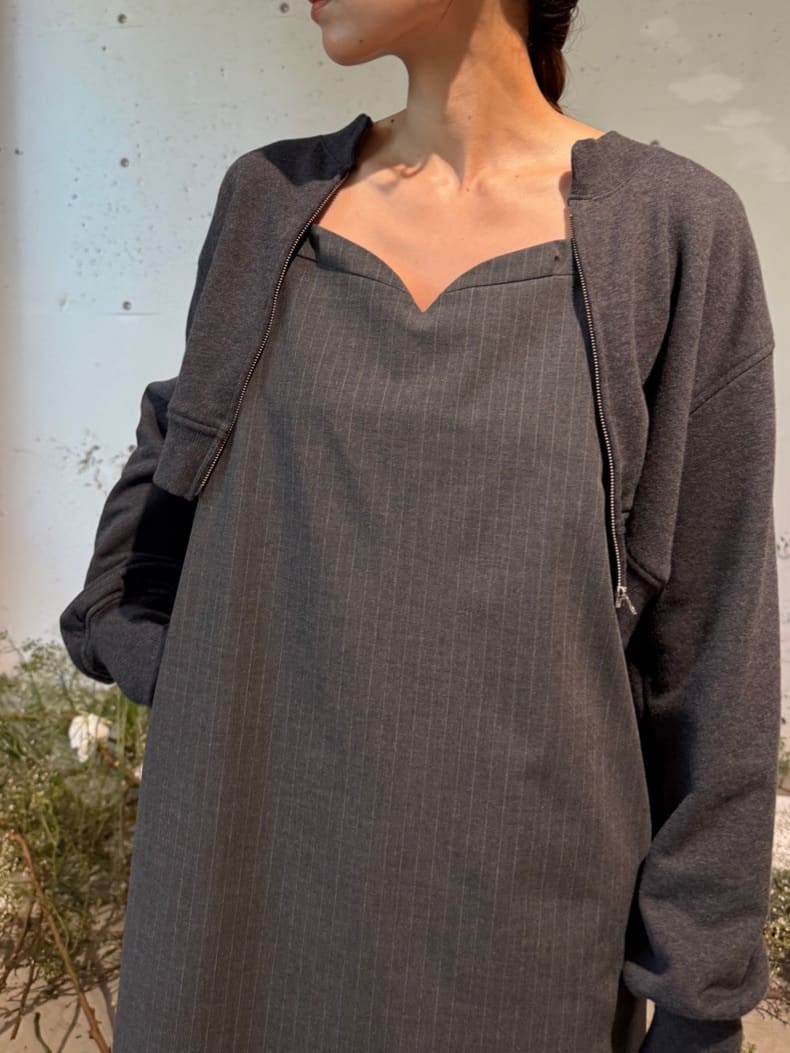 designer yukaさんの「CODE A｜tailored mood mini dress」を使ったコーディネート
