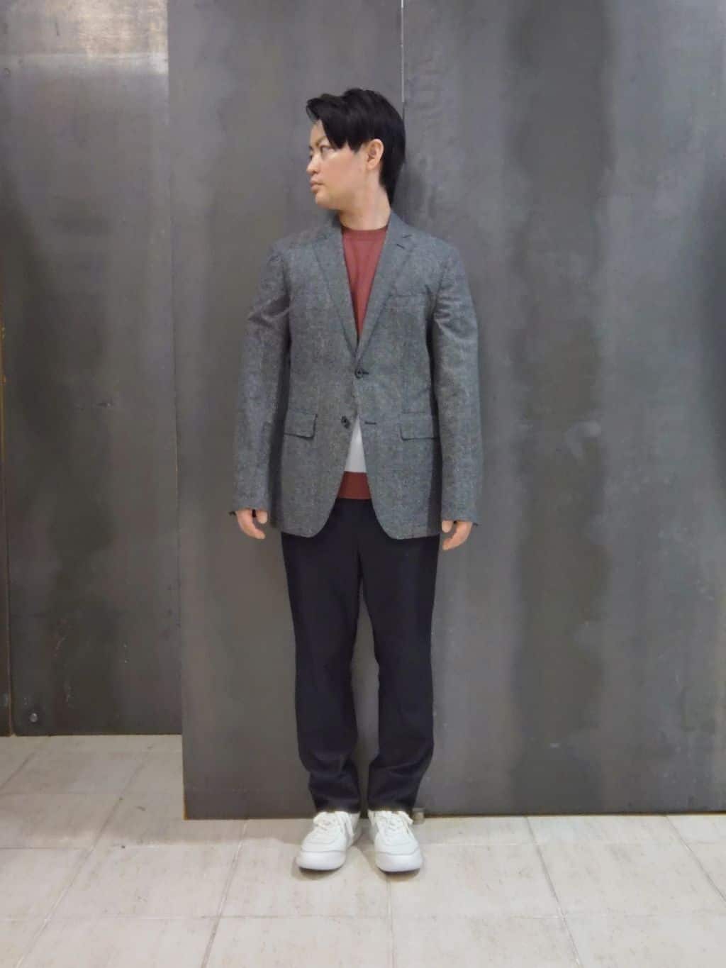 shiominさんの「TAKEO KIKUCHI｜【抗菌防臭】COOL DOTS（R）ドビープリント ジャケット」を使ったコーディネート
