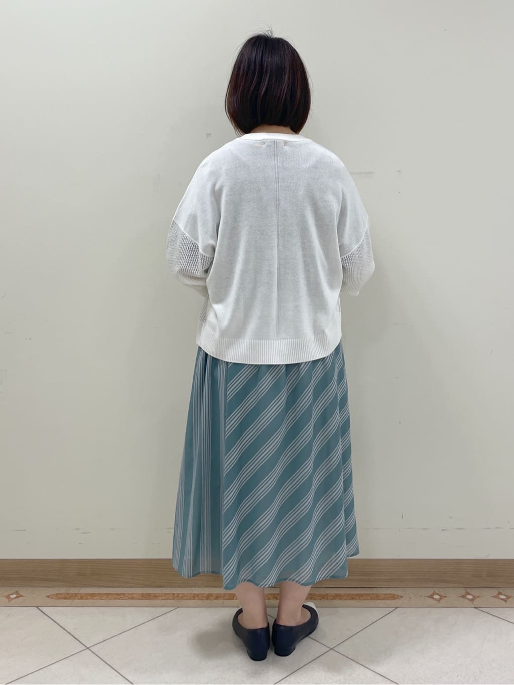 hanaさんの「Reflect｜◆【E‐QUALITY／手洗い可】ドライタッチカーディガン」を使ったコーディネート