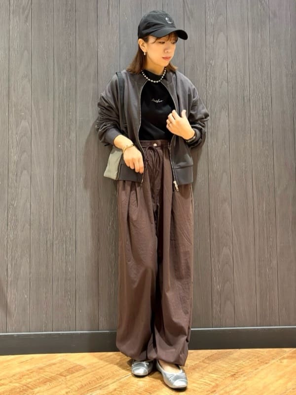 meiさんの「SHOO･LA･RUE｜【S-LL】美しく見せる ボートネックロンT」を使ったコーディネート