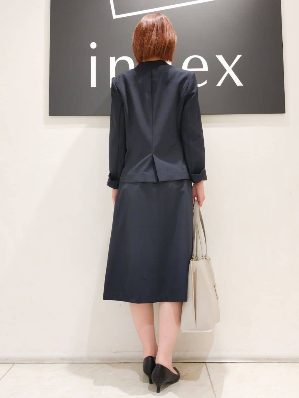 n.さんの「index｜◆ストレッチノーカラージャケット／セットアップ対応可【洗える／イージーアイロン／抗ピル】」を使ったコーディネート