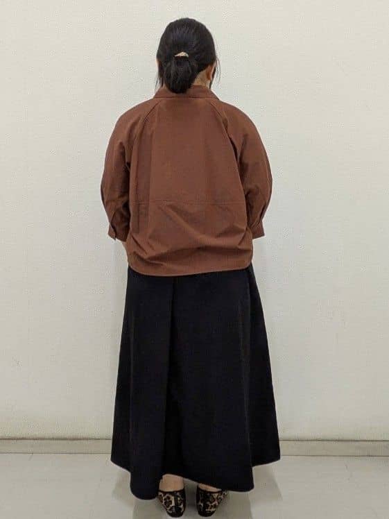 ぽんさんの「OPAQUE.CLIP｜切替フォルムシャツ【洗濯機洗い可】」を使ったコーディネート