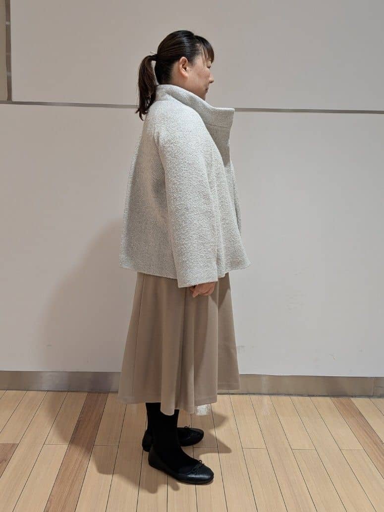 TAKAさんの「UNTITLED｜【スタンドカラー/オンオフ使える】クラシカルツイードコート」を使ったコーディネート