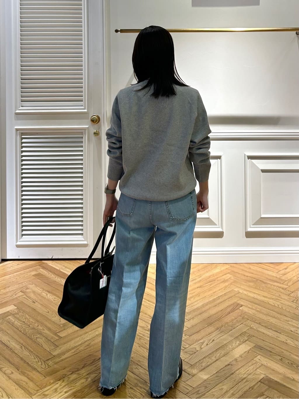 cocoさんの「DRESSTERIOR｜◆【洗える/7色展開】ウォッシャブルコットンカシミヤニット」を使ったコーディネート