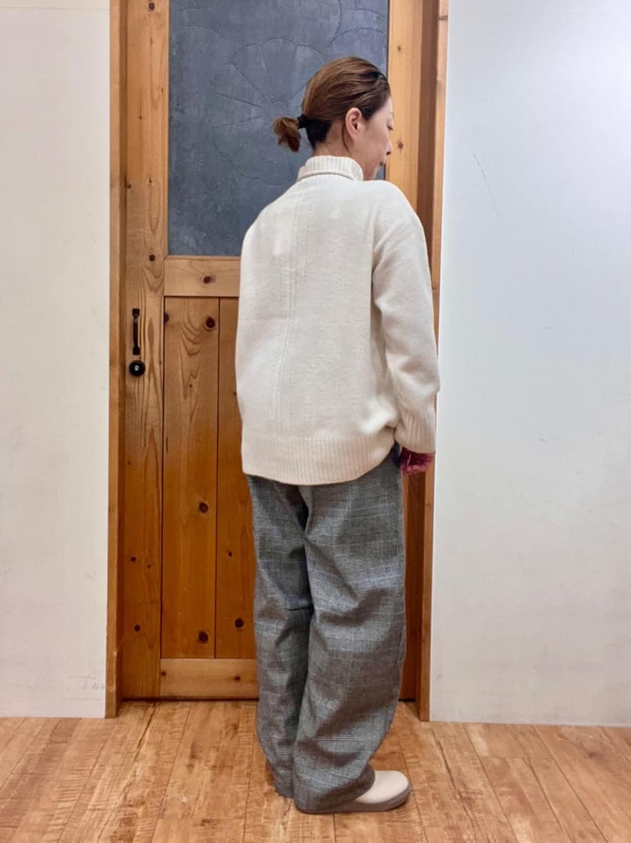 ゆみさんの「SHOO･LA･RUE｜ラメ入り生地ショルダーバッグ」を使ったコーディネート
