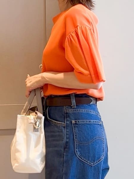 yamakoさんの「grove｜【Lee&times;grove別注】WIDE DENIM PANTS」を使ったコーディネート