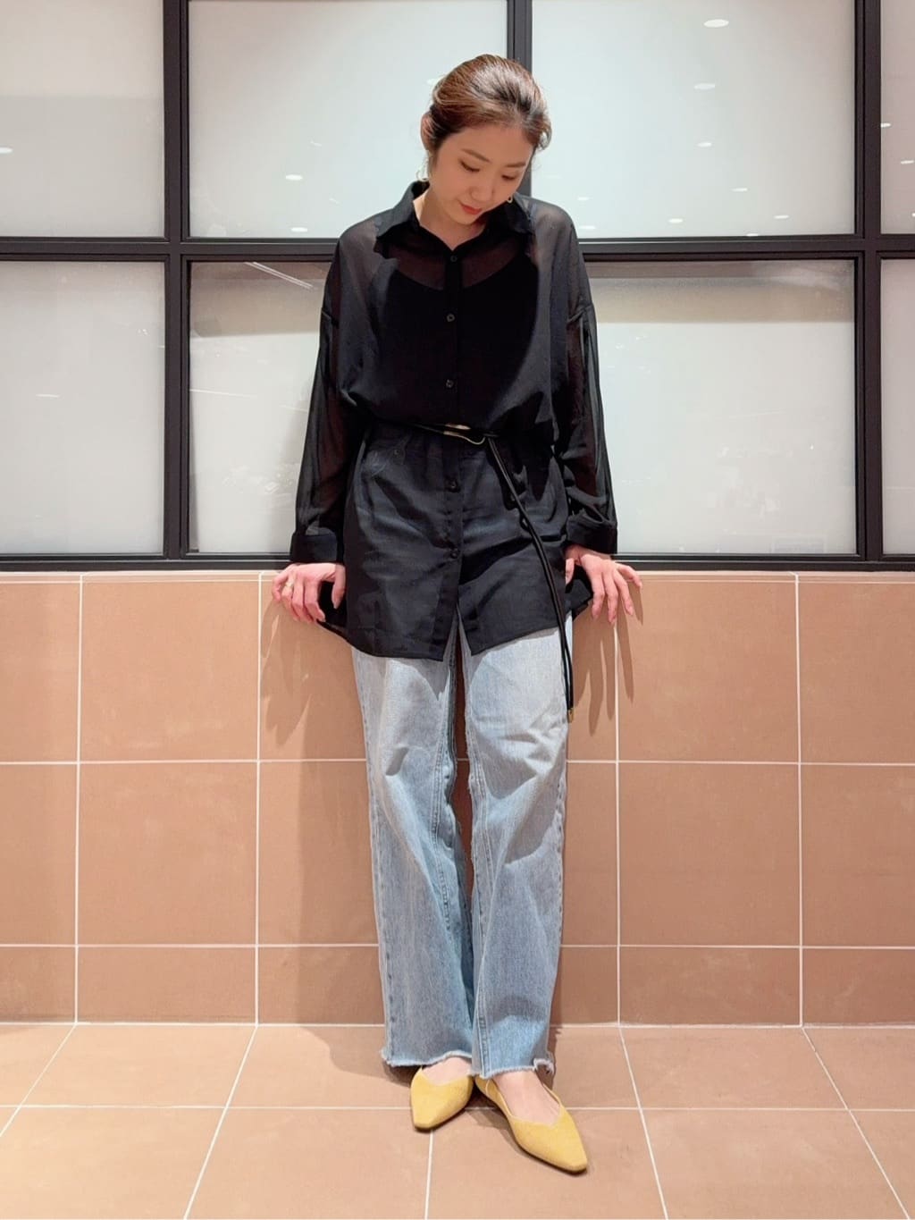 kaoriさんの「ESPERANZA｜Oito和紙フラットパンプス」を使ったコーディネート