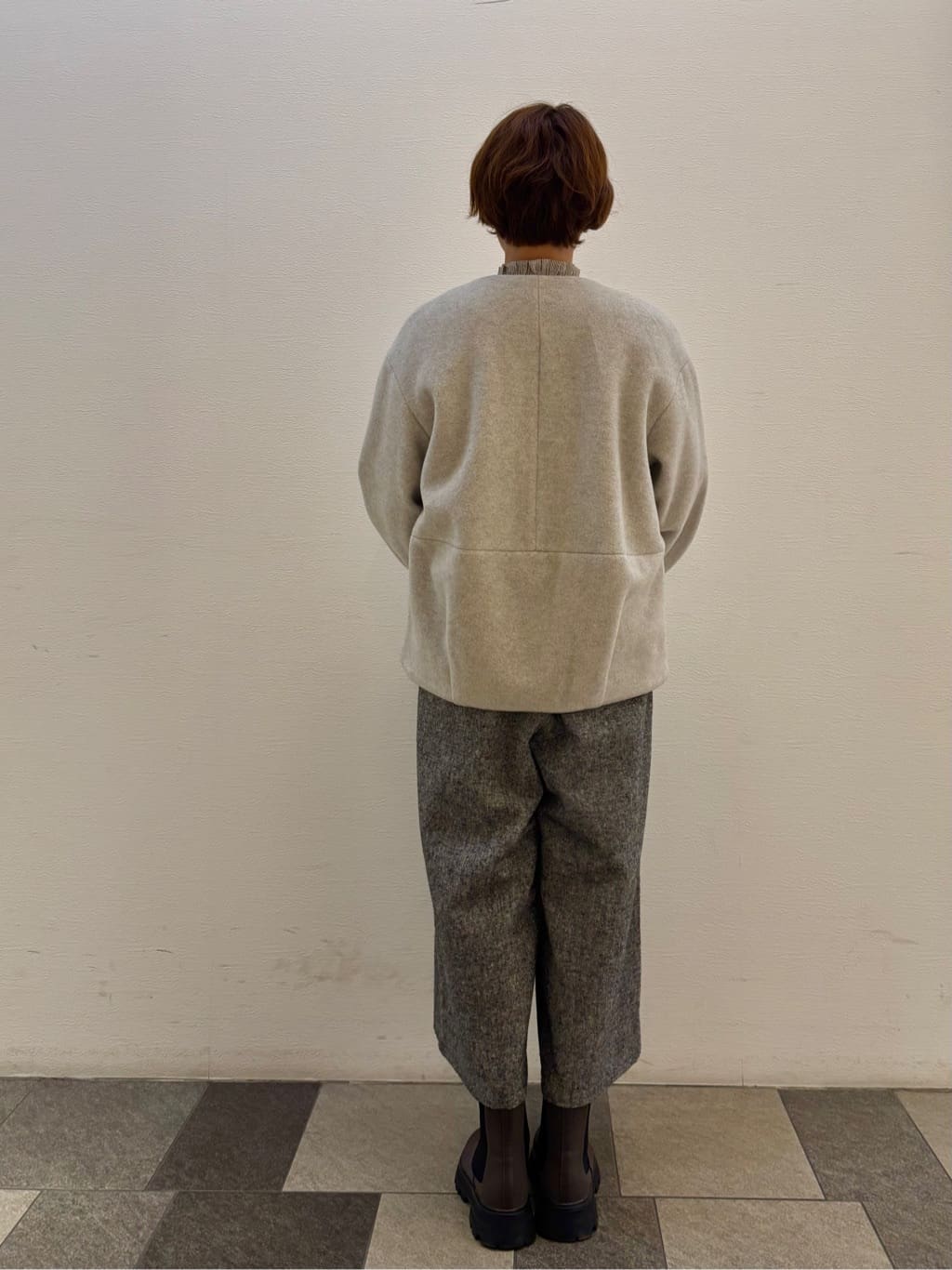 Haruさんの「Dessin｜【洗える】裏起毛ロゴスウェット」を使ったコーディネート