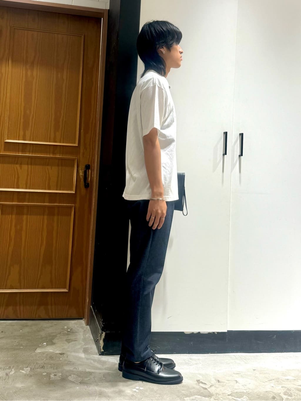 こーたさんの「THE SHOP TK｜2WAYクラッチバッグ【冠婚葬祭/ビジネス/セレモニー/パーティー】」を使ったコーディネート