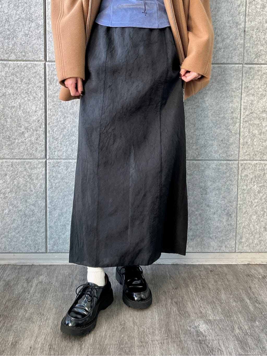 harunaさんの「CODE A｜pencil sheer skirt」を使ったコーディネート