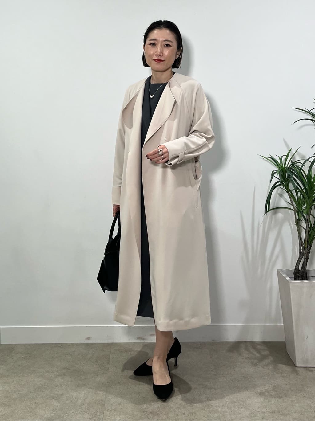 kotakiさんの「INDIVI｜【セレモニーにおすすめ！】パール調トップネックレス」を使ったコーディネート