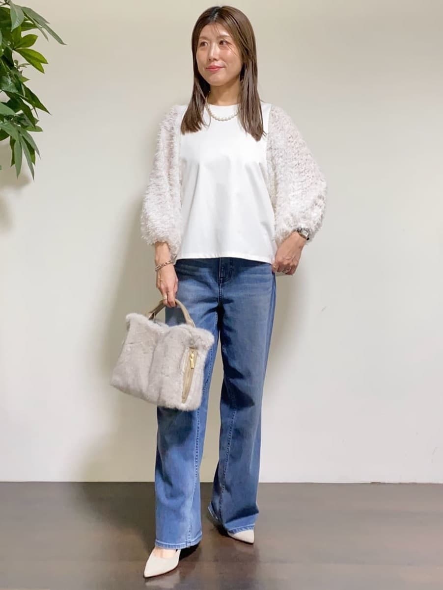 tomoさんの「UNTITLED｜【セレモニー】淡水パールショートネック」を使ったコーディネート