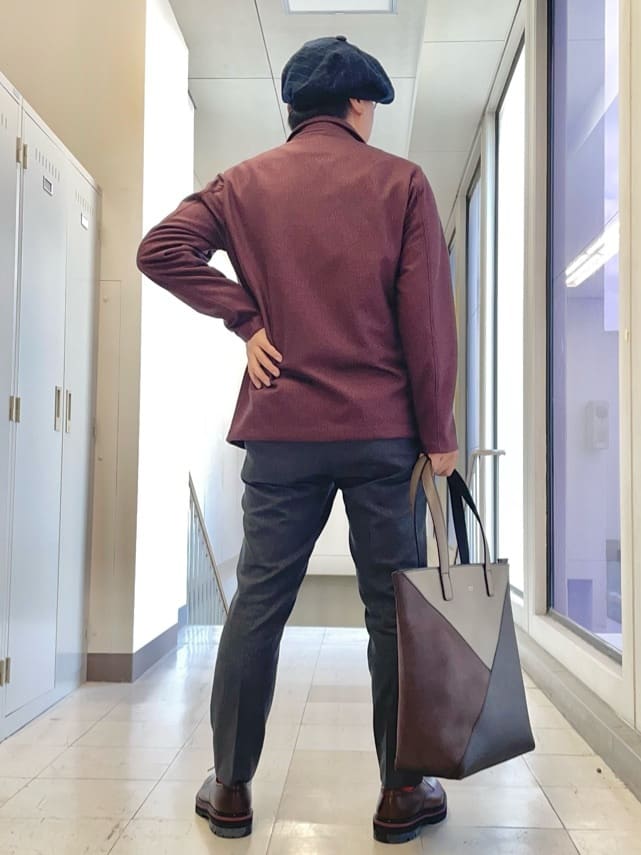 MAKOTO AIさんの「TAKEO KIKUCHI｜【DOWN FABRIC】ダウンファブリック スタンドカラーブルゾン」を使ったコーディネート