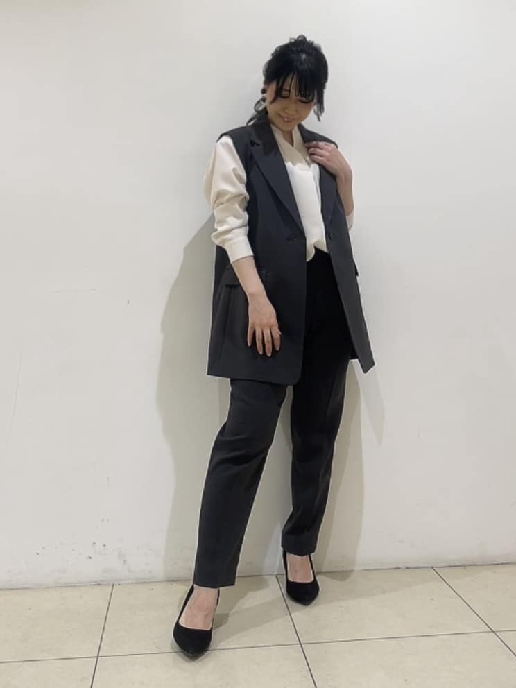 watanabeさんの「UNTITLED｜【本革 旬トレンド】ナローベルト」を使ったコーディネート