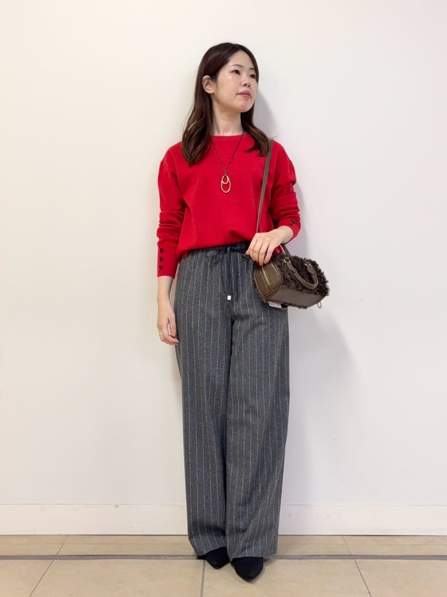 asamiさんの「UNTITLED｜【アンサンブル可/洗える】ウールミラノリブニット」を使ったコーディネート