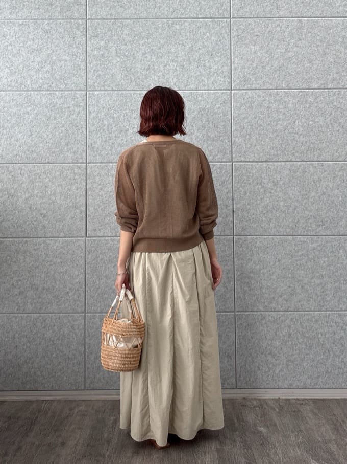 UKIさんの「INDIVI｜◆ナイロンタスランワンピース」を使ったコーディネート
