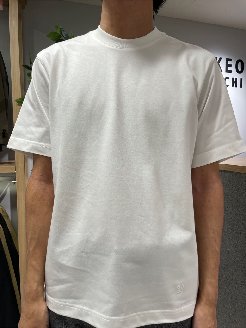 TAKE✳︎さんの「TAKEO KIKUCHI｜【抗菌防臭】COOL DOTS（R）ドビープリント パンツ」を使ったコーディネート