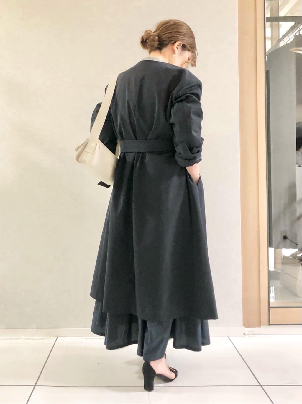 sayuさんの「UNTITLED｜◆【撥水】コットンライク ストレッチコート」を使ったコーディネート
