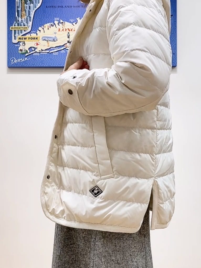 Hamaさんの「Dessin｜【撥水・2WAY】ミュラーダウンコートミドル丈」を使ったコーディネート