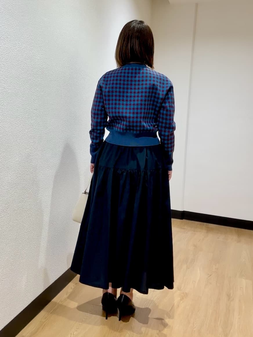 MIKIKOさんの「UNTITLED｜◆ライトコットン ティアードスカート」を使ったコーディネート
