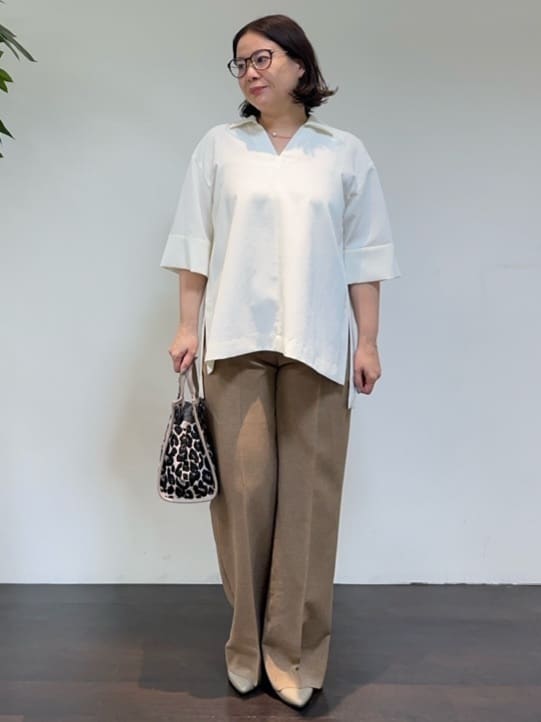 Asamiさんの「UNTITLED｜【スクエアインナー】コットンタンクトップ」を使ったコーディネート