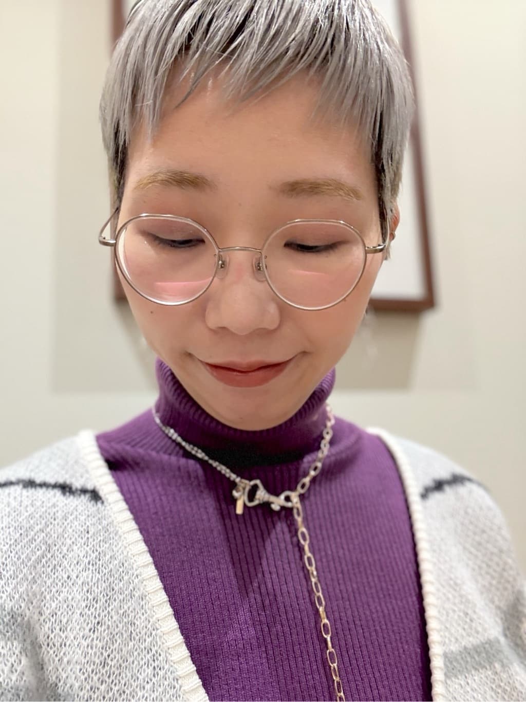 Ayumiさんの「SHOO･LA･RUE｜【S-LL】抜け感あるスタイルに ケミカルデニム イージーワイドパンツ」を使ったコーディネート