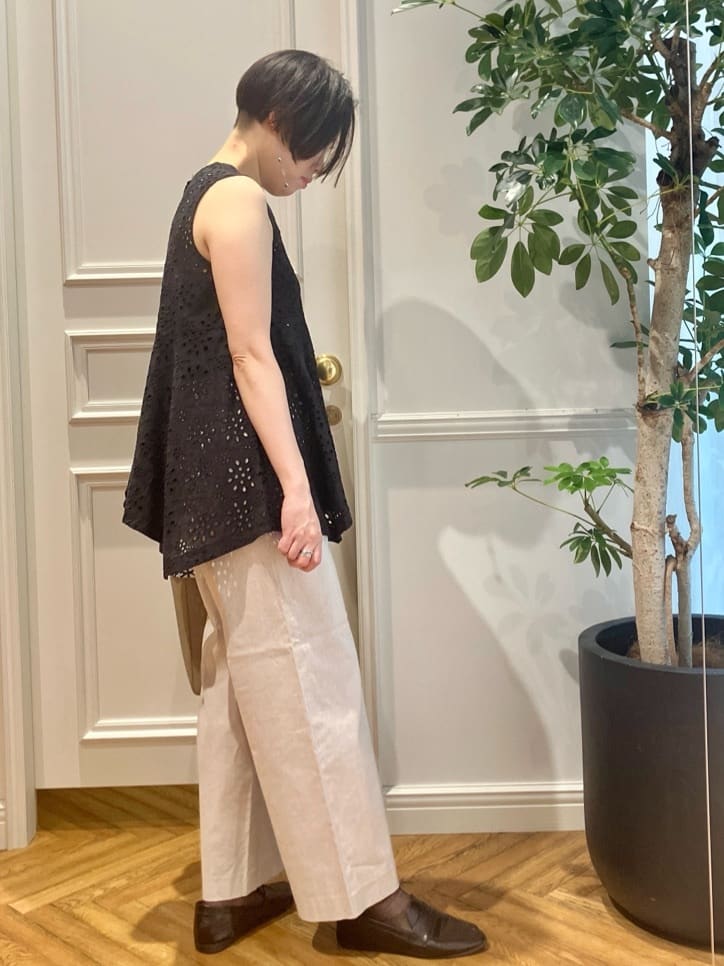 konominさんの「DRESSTERIOR｜【otonaMUSE5月号掲載/日本製】シュリンクレザーミニトート」を使ったコーディネート