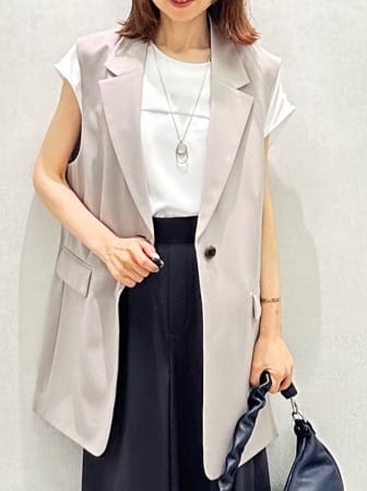 Miwaさんの「UNTITLED｜リーベルラメベア天竺プルオーバファブリック」を使ったコーディネート