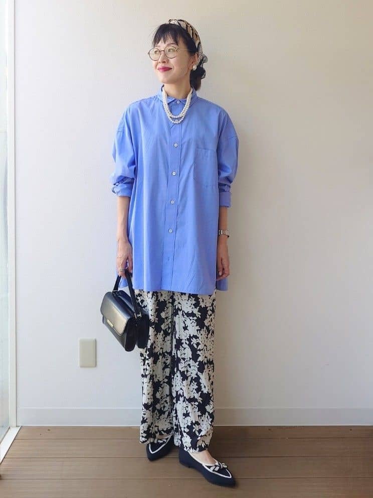 MUTSUKOさんの「UNTITLED｜【TICCA】スクエアビッグシャツ」を使ったコーディネート