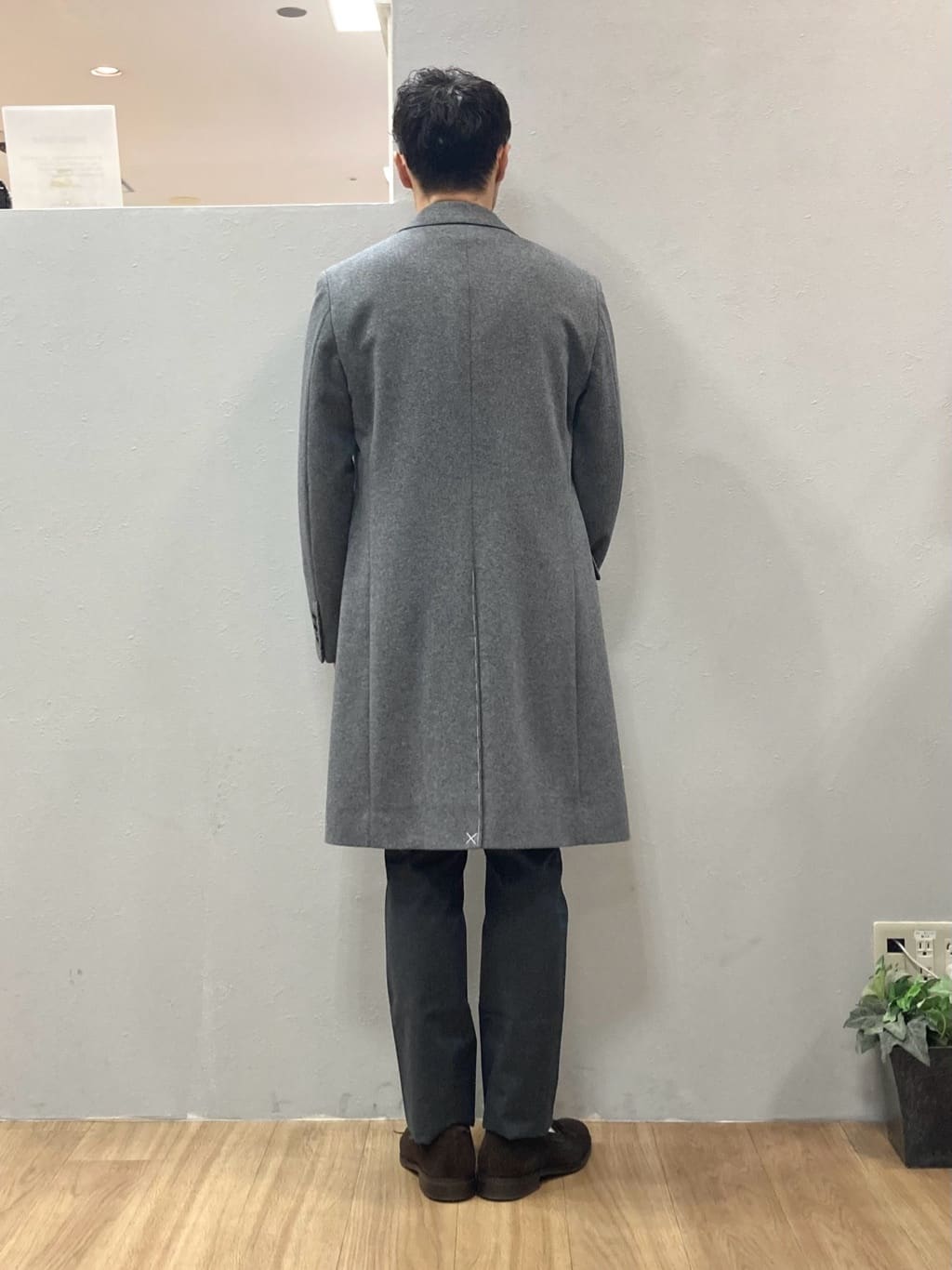 シュンさんの「TAKEO KIKUCHI｜ウールカシミヤブレンド チェスターコート」を使ったコーディネート