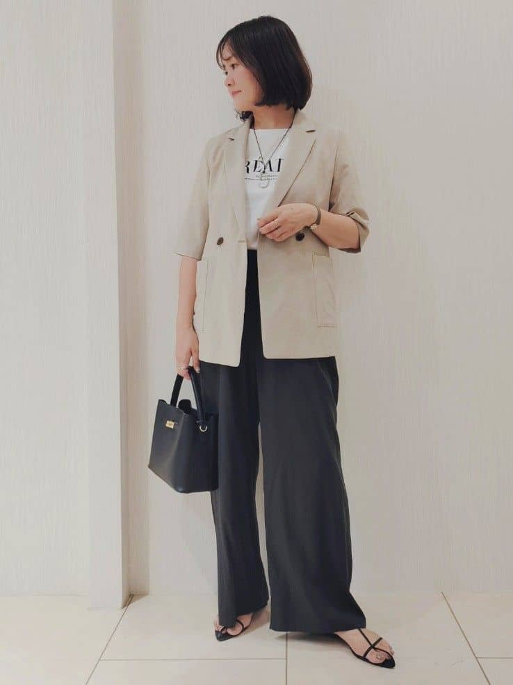 naokoさんの「UNTITLED｜◆ビッグトップネックレス」を使ったコーディネート