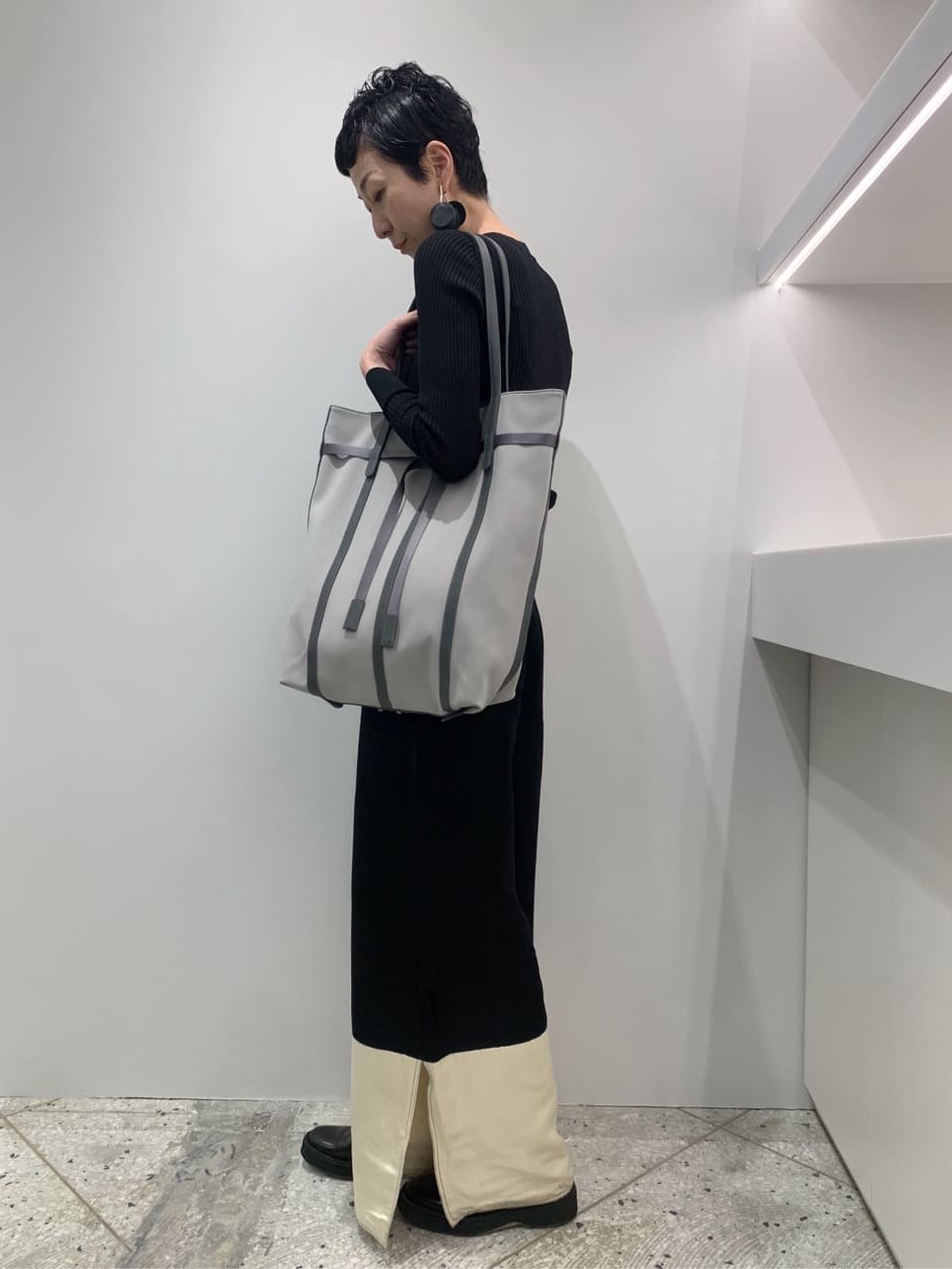Kさんの「HIROKO HAYASHI｜POLARIS（ポラリス）トートバッグ」を使ったコーディネート