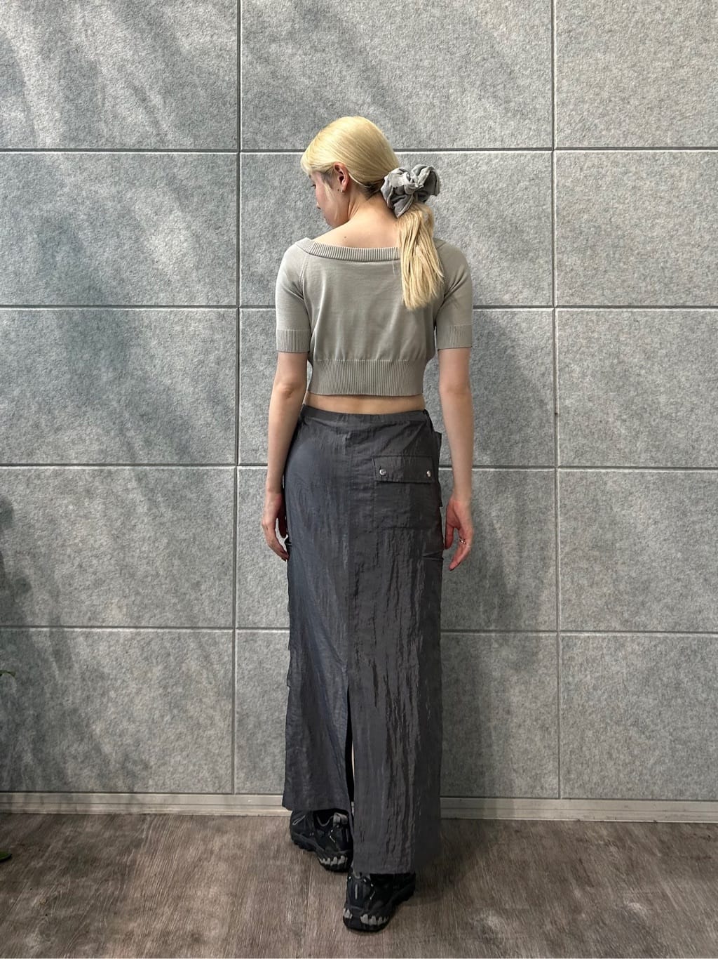 honoka Aさんの「CODE A｜design knit short cardigan」を使ったコーディネート