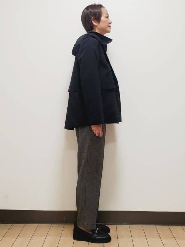 yuuさんの「Reflect｜【すっきり見え／フード取り外し可／通勤におすすめ◎】ライティアウター」を使ったコーディネート