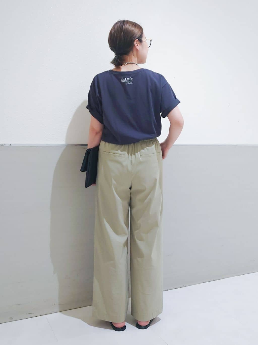 maruさんの「THE SHOP TK｜2WAYクラッチバッグ【冠婚葬祭/ビジネス/セレモニー/パーティー】」を使ったコーディネート