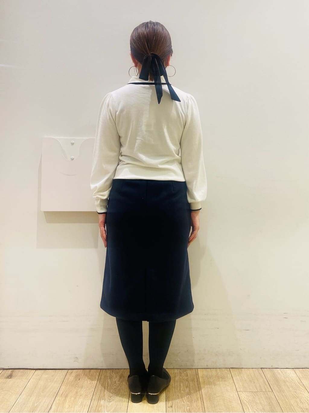 YUKOさんの「index｜ブークレミドルコート【洗える】」を使ったコーディネート