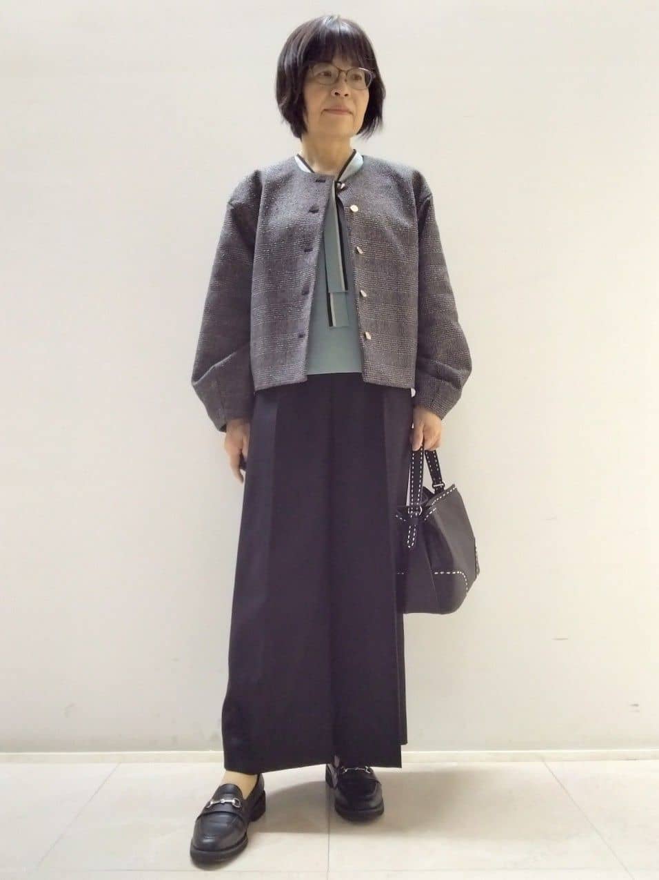 tokuさんの「Reflect｜【着映え◎／アームホールゆったり】グレンチェックジャコット」を使ったコーディネート