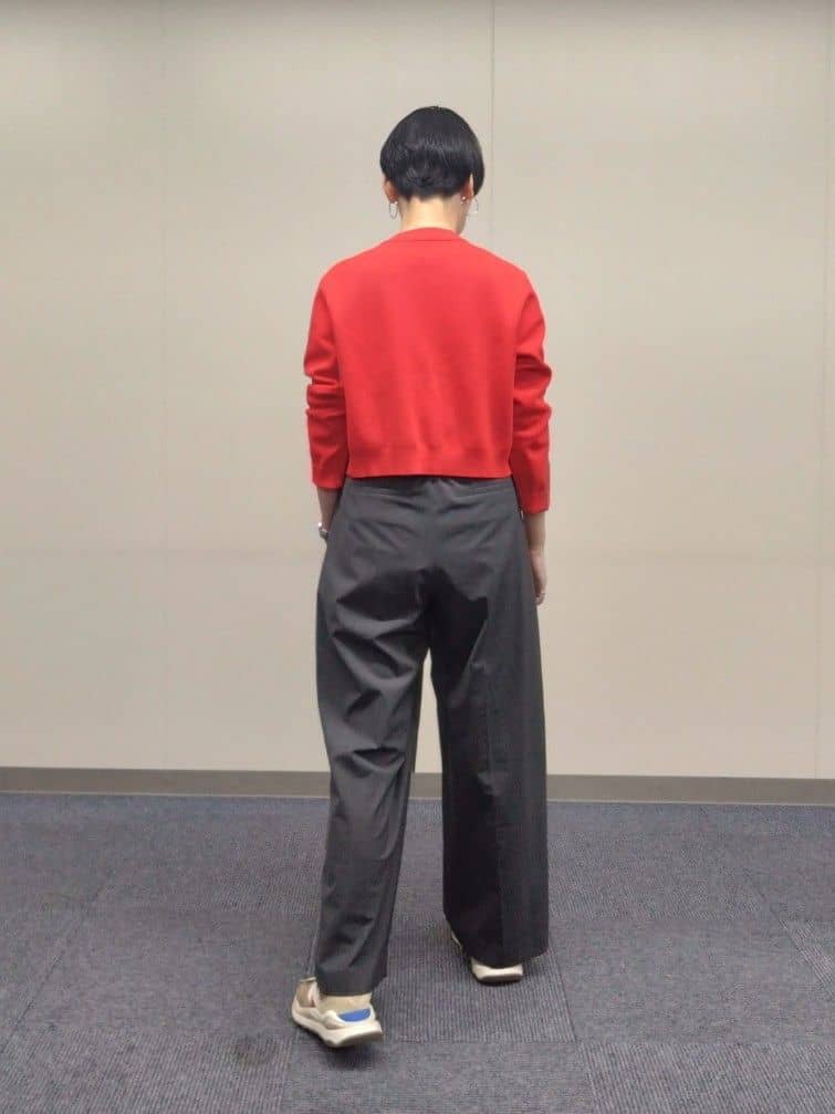まちこさんの「UNTITLED｜【洗える/ジャケット風】ミラノリブカーディガン」を使ったコーディネート