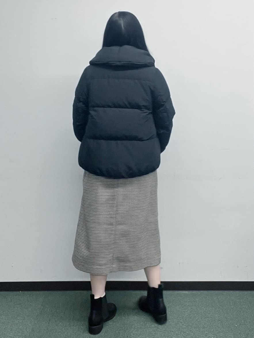 Hitomiさんの「index｜KAWADAダウンショートコート【撥水／洗濯機OK／静電気防止裏地】《XS～LL》」を使ったコーディネート