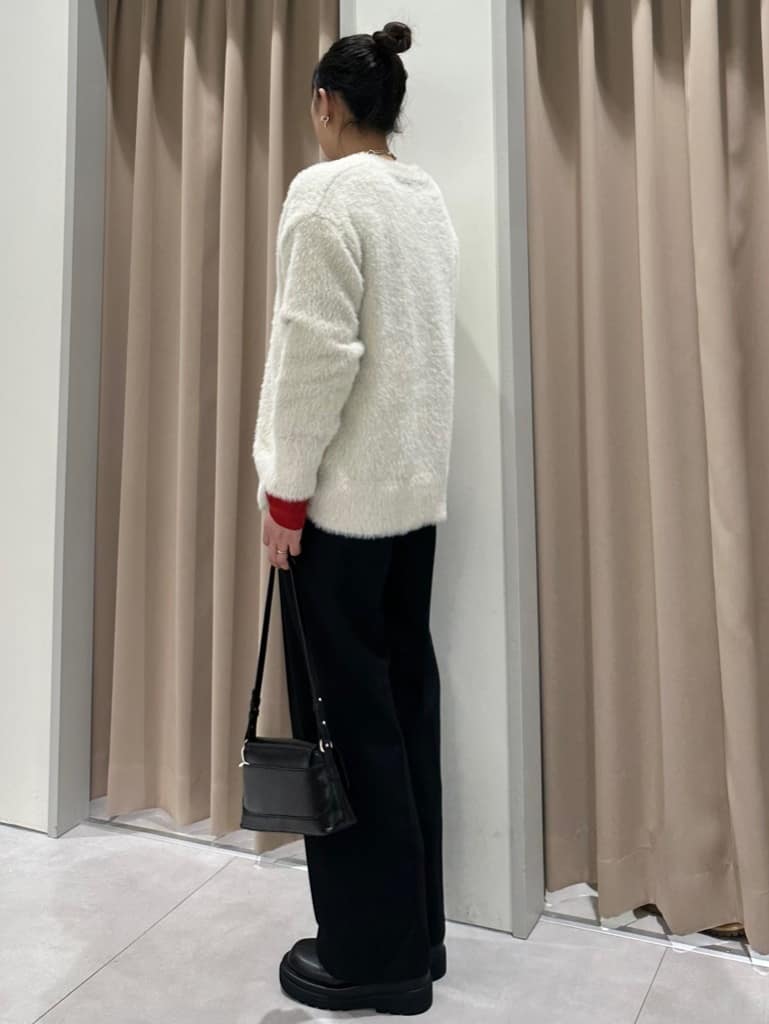 cottonさんの「THE SHOP TK｜【S-XLサイズ/選べる7色】どこから見ても美しい ガーターニット/毛玉になりにくい/洗濯機OK」を使ったコーディネート