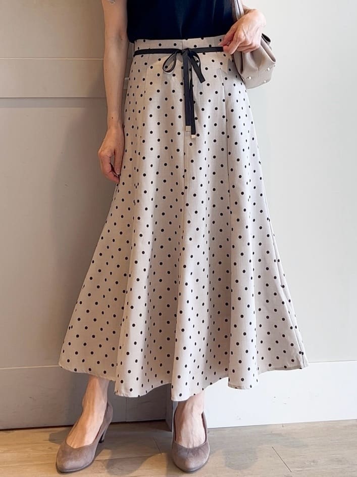 yamakoさんの「grove｜【ひんやり/UVカット】大人の可愛さ　セーラーカラーニット」を使ったコーディネート