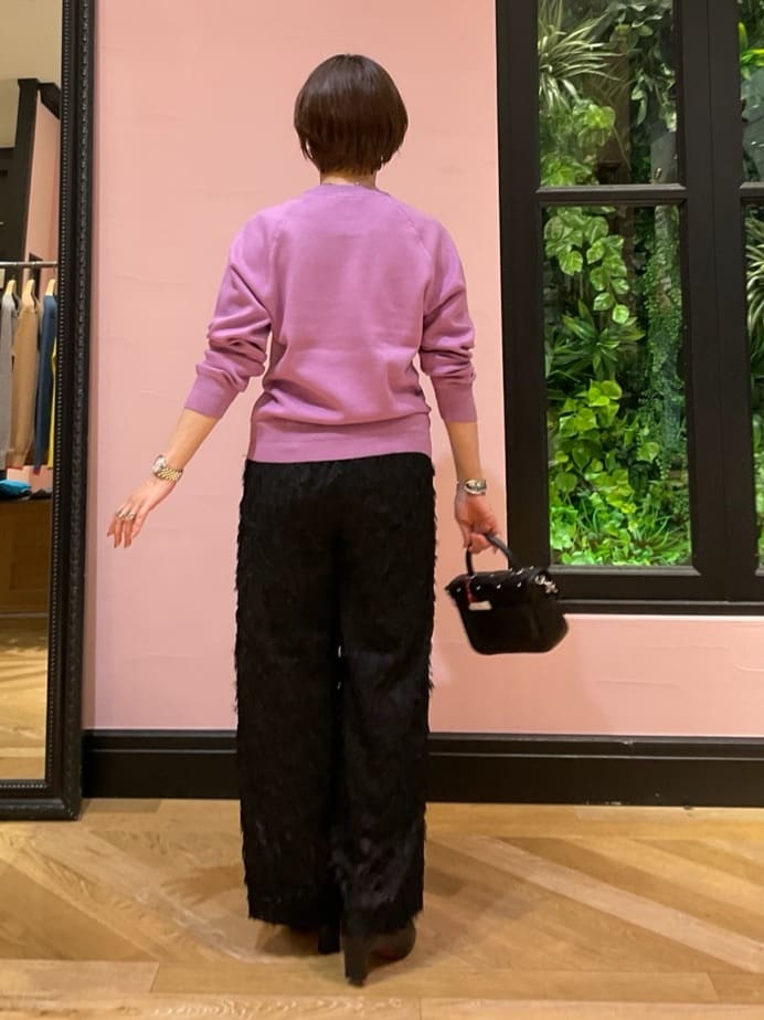 ogataさんの「DRESSTERIOR｜【洗える/7色展開】ウォッシャブルコットンカシミヤニット」を使ったコーディネート