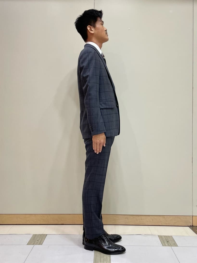 TAKE✳︎さんの「TAKEO KIKUCHI｜シャイニー ウインドウペン パンツ」を使ったコーディネート