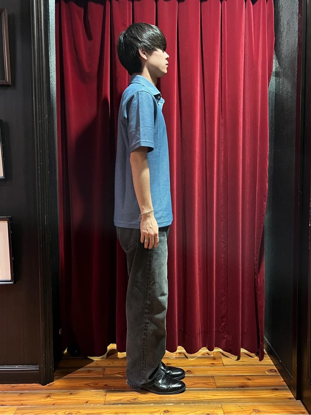 うっちーさんの「TAKEO KIKUCHI｜【抗菌防臭／9色5サイズ展開】ハニカムメランジ ポロシャツ」を使ったコーディネート