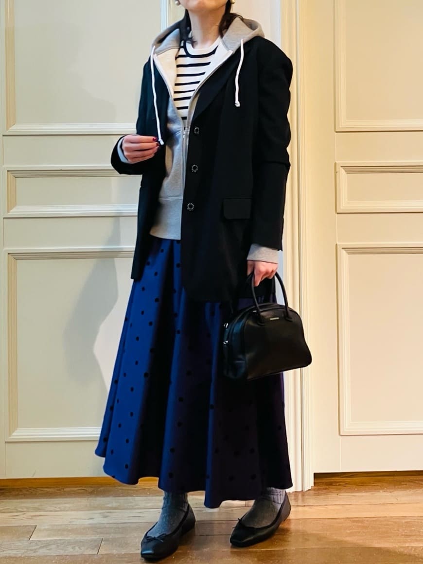 TSUKUIさんの「DRESSTERIOR｜デキシー吊裏毛ジップアップパーカ」を使ったコーディネート